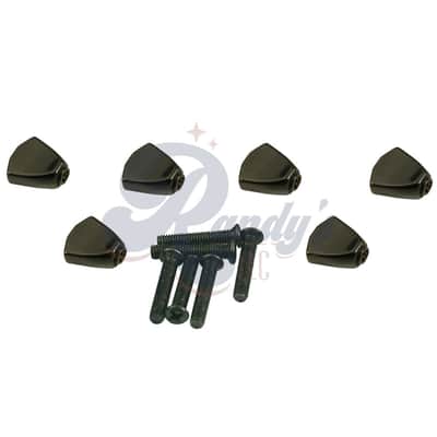 Kluson Replacement Tuner Buttons for Contemporary Diecast Series (6-Pack) Keystone - Fits Gibson® CLOSEOUT-Gold - KTMB04G - Gold image 2