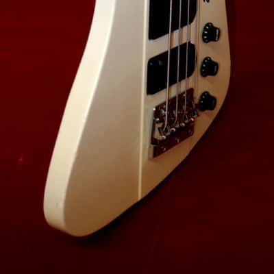 Hagstrom Ultra Swede 1982 White Pearlescent. Prototype.. Only 12 made. VERY RARE. & COLLECTIBLE. image 6
