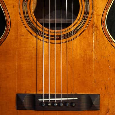Lyon & Healy Parlor Guitar 1910-1920 - Oak & Spruce image 3