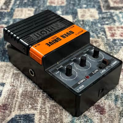 Arion Over Drive SOD-1 Vintage Black Box Overdrive Guitar Effect Pedal! R image 4