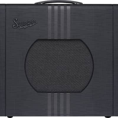 Supro 1820R Delta King 10 5-Watt 1x10" Guitar Combo 2023 - Present - Black / Black Stripes image 1