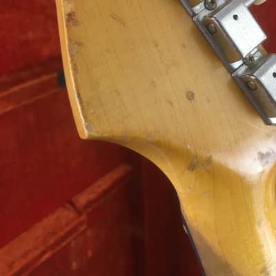 1961 Vintage Pre-CBS Fender USA Musicmaster Dakota Red Nitro True Relic 22.5” Short Scale 3/4 Guitar HSC 6.1 Lb image 6