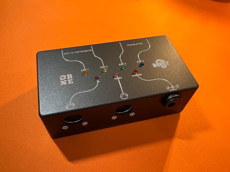 Old Blood Noise Endeavors MTET MIDI to Expression Translator 2023 - Present - Black image 1