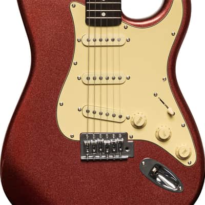Stagg SES-30 CAR Standard S Style Candy Apple Red image 4