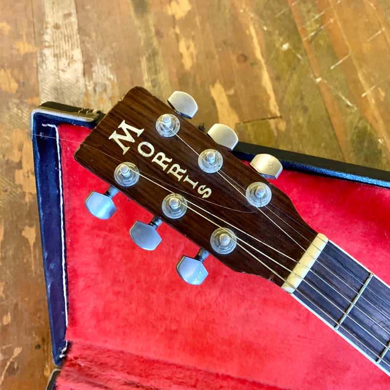 Morris WS-30E acoustic guitar c 1970's Rosewood original vintage