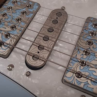 Ibanez PIA3761C-BLP Steve Vai Signature 2022 - Present - Blue Powder image 4