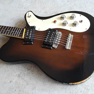 1972 Mosrite 350 Solid-Body Electric Guitar w/ Hard Shell Case image 2