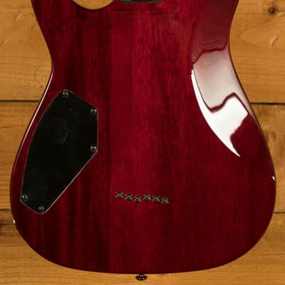 Schecter Omen Extreme-6 - Rosewood - Black Cherry image 4