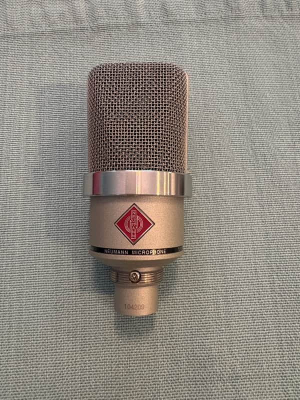 Neumann TLM 102 Large Diaphragm Cardioid Condenser Microphone 2009 - Present - Nickel image 1