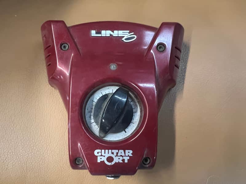 Line 6 Guitar Port USB Guitar Interface 2000s - Red image 1