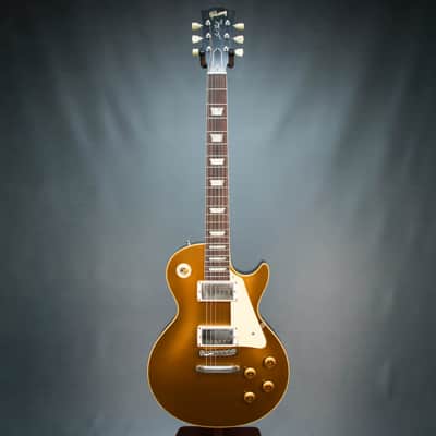 Gibson Custom 1957 Les Paul Goldtop Reissue VOS Electric Guitar - Double Gold Dark Back - 751438 image 3