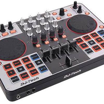 DJ-Tech - 4MIX - 4-Channel Controller w/ Audio Interface + Virtual DJ LE image 3