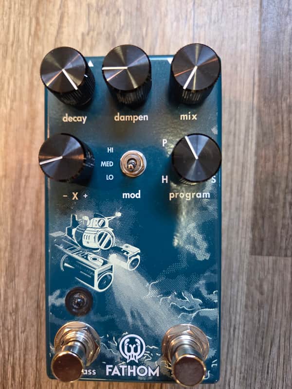 Walrus Audio Fathom Multi-Function Reverb 2018 - Present - Blue image 1