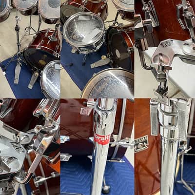 Vintage 1983 Tama Superstar Drum Set in Super Mahogany image 13