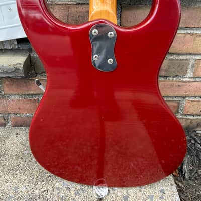 1965 Mosrite Ventures Mark I Electric Guitar - Red image 6