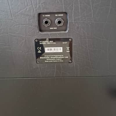 Blackstar Ht 212 voc mkII speaker cab 2023 - Black image 2