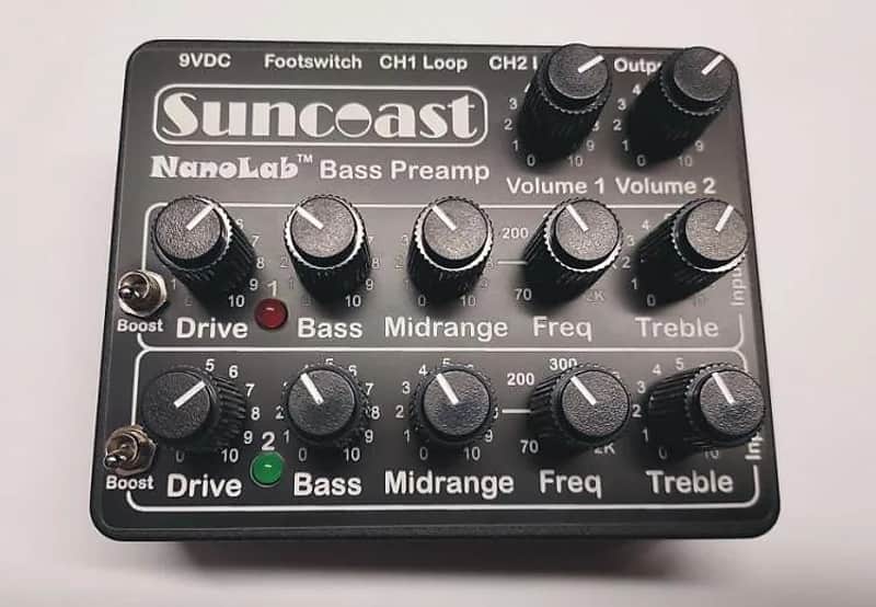 Suncoast NanoLab Bass Preamp w/ OD Modification image 1