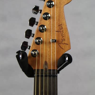 Fender American Acoustasonic Jazzmaster All-Mahogany Ebony Fingerboard Natural w/ Gig Bag image 4