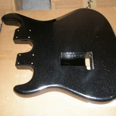 Warmoth Double Neck S/P-Style Guitar/Bass Body 2023 - Cerberus Flake image 3