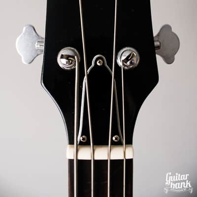 Rare vintage Japan Gibbon SG Bass copy EB 0 1975 Brown image 3