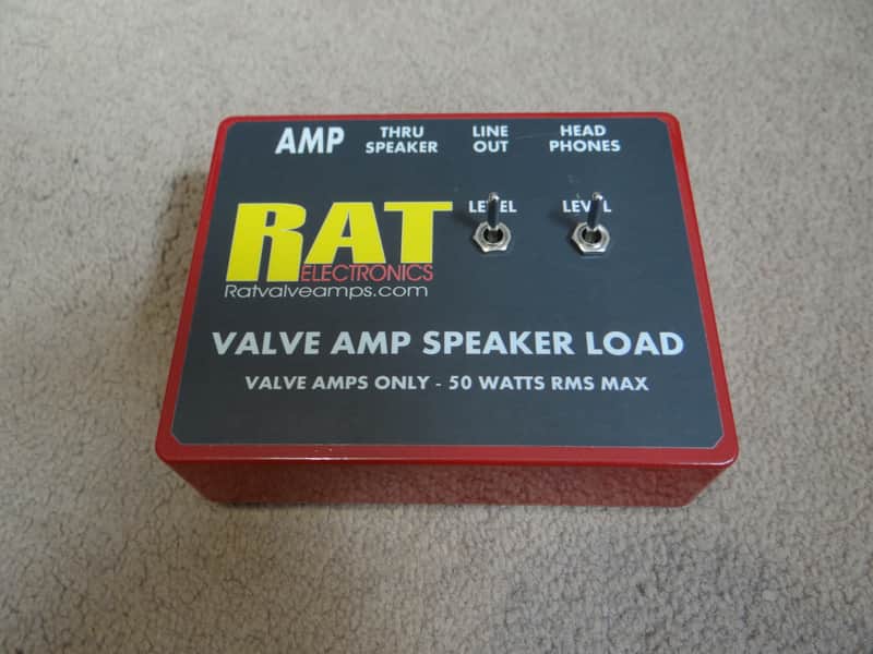 Immagine Rat Electronics Valve Amp Speaker Dummy Load Box, Headphones & Line Out 8ohms - 1
