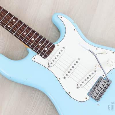 2025 Nash S-67 S-Style Electric Guitar Sonic Blue Medium Aged w/ Lollar, Case & Tags image 7