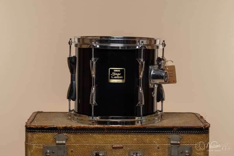 Used Yamaha Stage Custom Tom in Black - 9x10 image 1