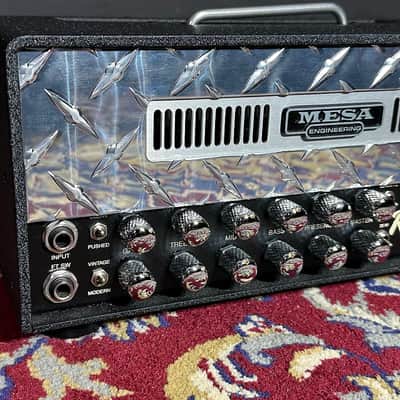 Mesa Boogie Mini Rectifier 25 Amp 2010's Chrome UK / European Power Supply Guitar Amplifier image 14