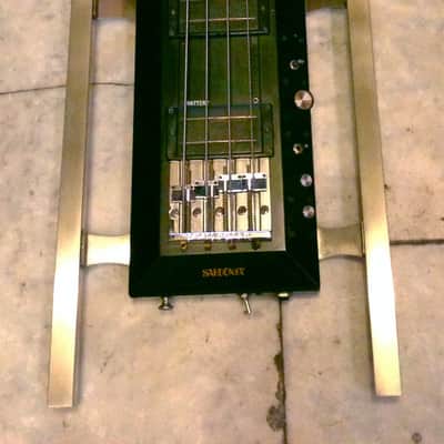 Sardonyx 4 string Bass 1978 Black image 8