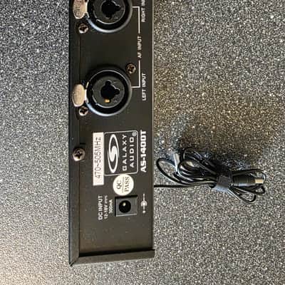 Galaxy Audio AS1400 Wireless In-Ear Monitor System Transceiver Rackmount P-Band 470-505MHz Pro Stage Studio image 7