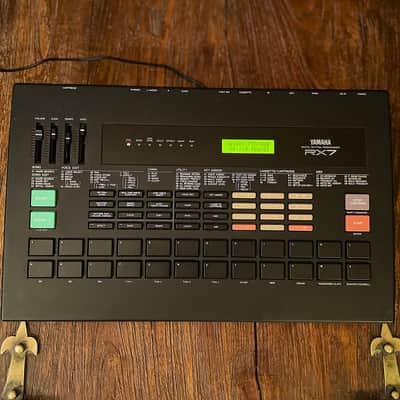Yamaha RX7 Digital Rhythm Programmer 1987 - Black