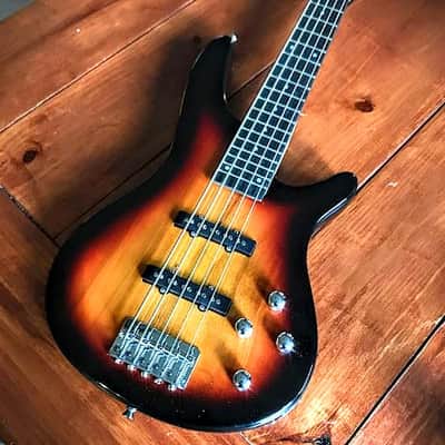 Yamaha RBX-A2 エレキベース 黒 5弦 Yamaha RBX A2 5-string Electric Bass Guitar w/lights 2000's Black