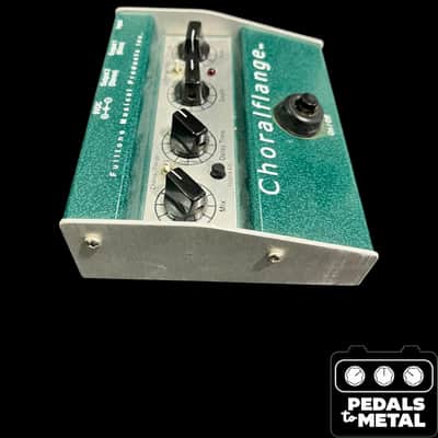 Fulltone Choralflange 2001 - 2008 - Green/Silver - X21803 image 7