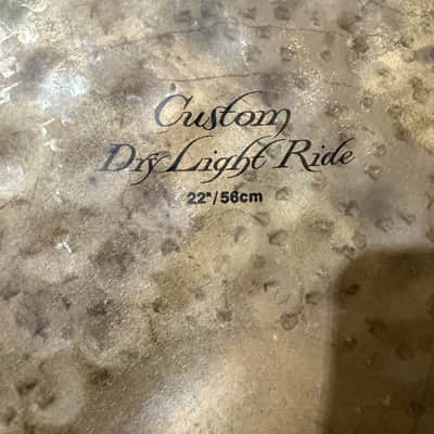 Zildjian 22" K Custom Dry Light Ride Cymbal (2000-2006) - 2695g image 2