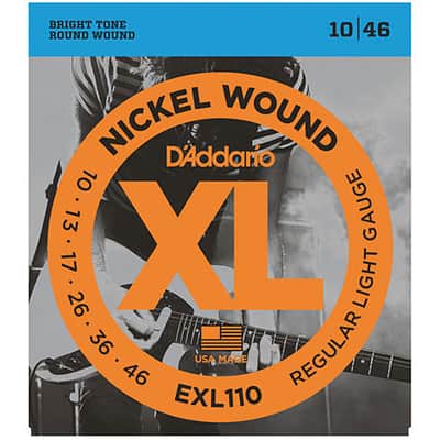 D'Addario EXL110 Nickel Wound .010-046 image 1