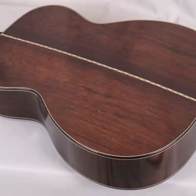 Bourgeois OMSIG/TS OM Signature Touchstone Series. Torrefied old growth Alaskan Sitka Spruce top, Madagascar Rosewood Back and Sides. image 8