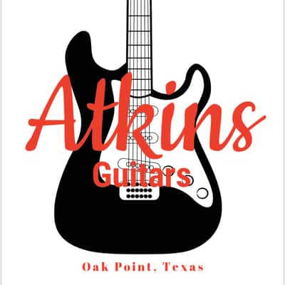 Atkins APB1 Bass Guitar (P-Bass Design) 2022 Red image 7