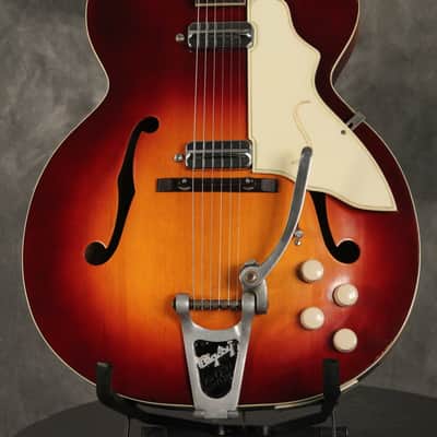 Silvertone Aristocrat electric archtop w/Bigsby 1950s image 1
