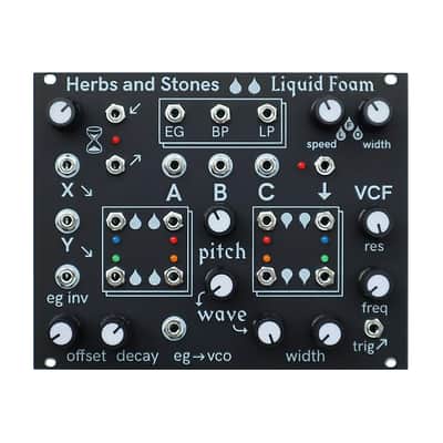 Herbs and Stones Liquid Foam Eurorack Monophonic Analog Groovebox