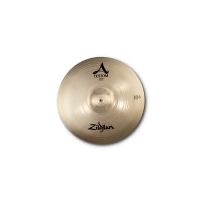 Zildjian A Custom Crash Cymbal 18 Inches - Well-Balanced with Warm Undertones image 1