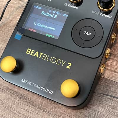 Singular Sound Beat Buddy 2 + Footswitch+ bundle ~ black  ~ drum machine ~ EXC image 2