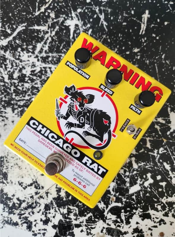 Daredevil Pedals the Chicago Rat image 1