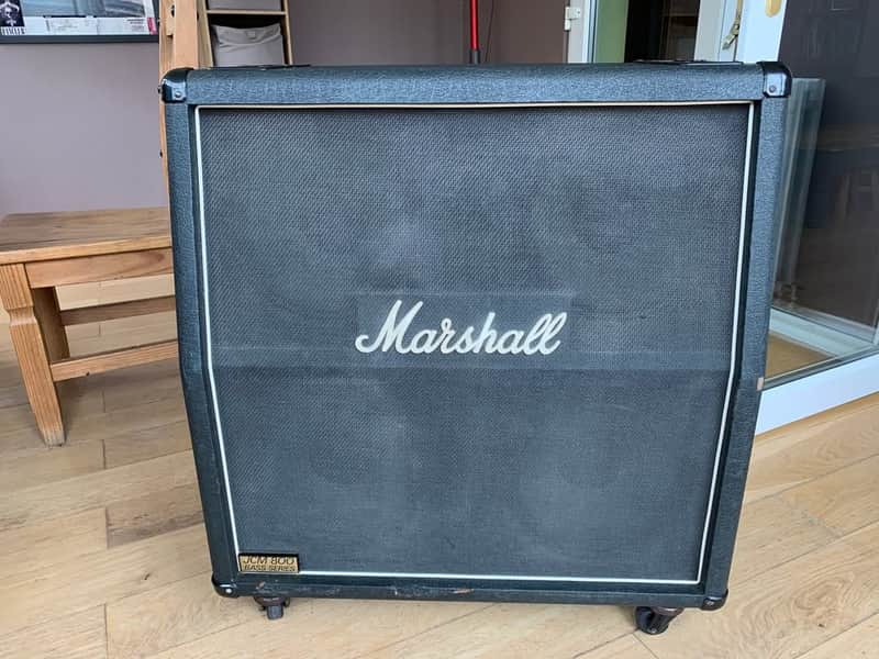 Marshall 1935A 1980's - Black elephant tolex - Celestion Heritage G12H and Greenback speakers image 1