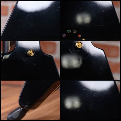 Gibson Custom Art & Historic Flying V Custom “One of The forty” Ebony 2002 w/OHSC image 17