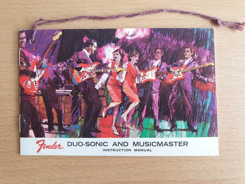 [Vintage] Fender Duo-Sonic And Musicmaster Instruction Manual 1960's (#2) image 1