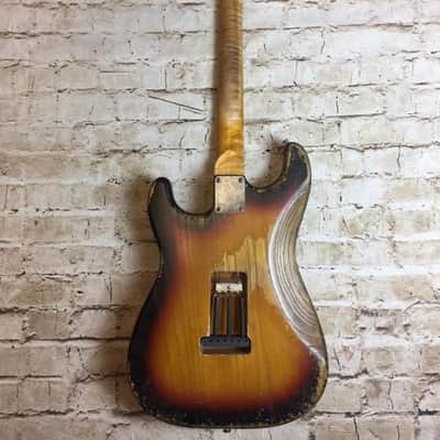 Fraser Guitars - Aged Sunburst Custom Shop 60s Stratocaster Guitar Vintage Relic MADE TO ORDER image 5