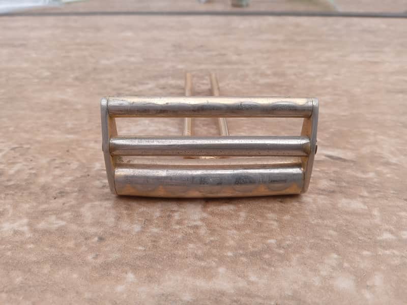Vintage 1960's Gretsch Gold Tuning Fork Bridge! Rare, Original Part! image 1