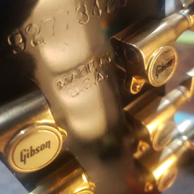 1993 Gibson Les Paul Studio Black Electric Guitar Ebony Fretboard Maple Neck Tune-O-Matic Bridge Gold Hardware Pearl Trapezoid Inlays Gibson Hardshell Case image 24