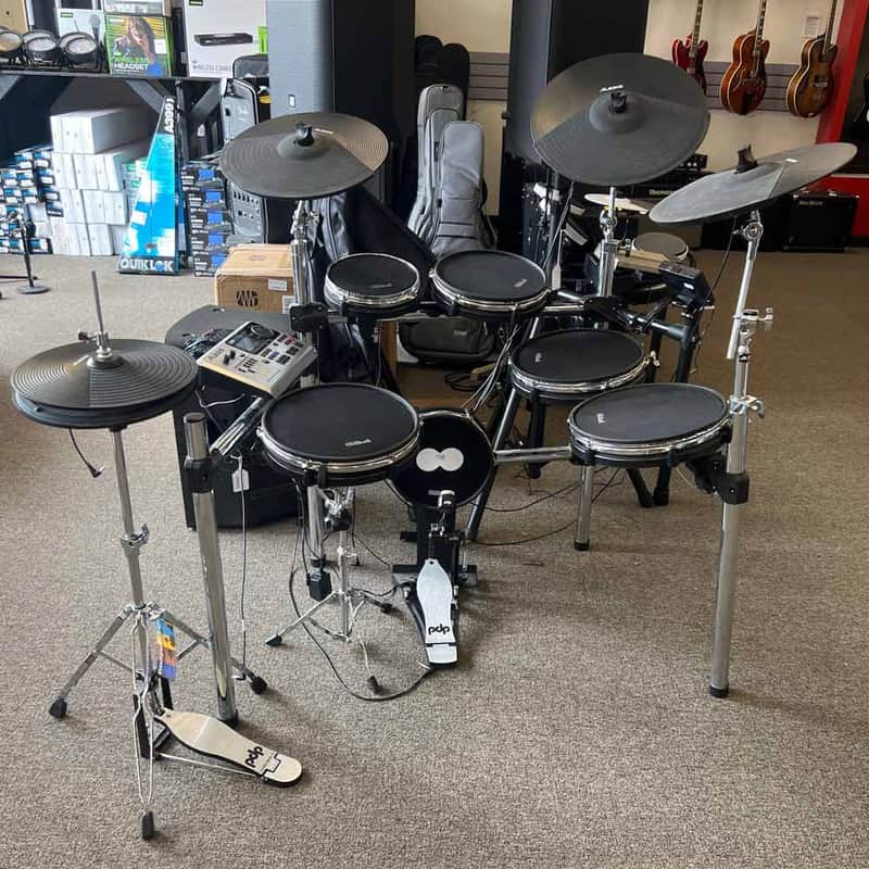 Alesis DM10 Electronic Drum Kit w/ Kick Pedal, Hi-Hat Stand, and Snare Stand (Pre-Owned) image 1