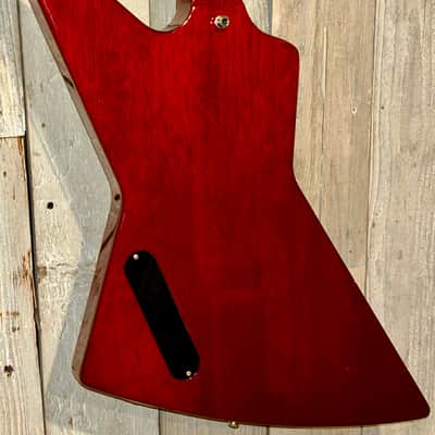 2001 Gibson Explorer '76  Cherry Finish, Includes Pro Setup & Original Hard Shell Case ! image 12